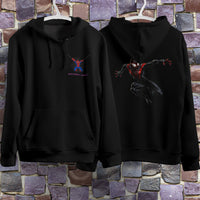 Spider Man Hoodie Casual Clothes Black White Khaki Hoodie Long Sleeve Hooded Pullover Personality Streetwear Black 3