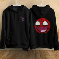 Spider Man Hoodie Casual Clothes Black White Khaki Hoodie Long Sleeve Hooded Pullover Personality Streetwear Black 5