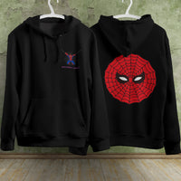 Spider Man Hoodie Casual Clothes Black White Khaki Hoodie Long Sleeve Hooded Pullover Personality Streetwear Black 3