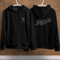 Spider Man Hoodie Casual Clothes Black White Khaki Hoodie Long Sleeve Hooded Pullover Personality Streetwear Black 4