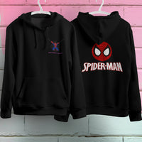 Spider Man Hoodie Casual Clothes Black White Khaki Hoodie Long Sleeve Hooded Pullover Personality Streetwear Black 5