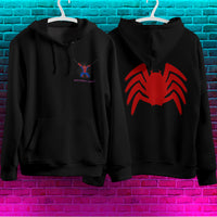 Spider Man Hoodie Casual Clothes Black White Khaki Hoodie Long Sleeve Hooded Pullover Personality Streetwear Black 4