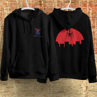 Spider Man Hoodie Casual Clothes Black White Khaki Hoodie Long Sleeve Hooded Pullover Personality Streetwear Black 5