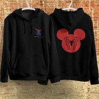 Spider Man Hoodie Casual Clothes Black White Khaki Hoodie Long Sleeve Hooded Pullover Personality Streetwear Black 1