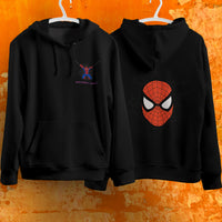 Spider Man Hoodie Casual Clothes Black White Khaki Hoodie Long Sleeve Hooded Pullover Personality Streetwear Black 4