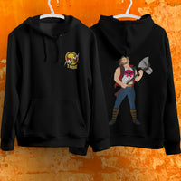 Lusy Store Thor Hoodie Casual Clothes Black White Khaki Hoodie Long Sleeve Hooded Pullover Personality Streetwear Hoodies &amp; Sweatshirts