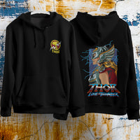 Lusy Store Thor Hoodie Casual Clothes Black White Khaki Hoodie Long Sleeve Hooded Pullover Personality Streetwear Hoodies &amp; Sweatshirts