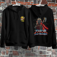 Lusy Store Thor Hoodie Casual Clothes Black White Khaki Hoodie Long Sleeve Hooded Pullover Personality Streetwear Hoodies &amp; Sweatshirts