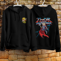 Lusy Store Thor Hoodie Casual Clothes Black White Khaki Hoodie Long Sleeve Hooded Pullover Personality Streetwear Hoodies &amp; Sweatshirts