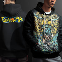 Dragon Ball Z Hoodie Goku Coat Unique Personality Many Sizes For Men Boy Kid Clothes DBP-12 Black
