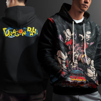 Dragon Ball Z Hoodie Goku Coat Unique Personality Many Sizes For Men Boy Kid Clothes DBP-13 Black
