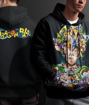 Lusy Store Dragon Ball Z Hoodie Vegeta Coat Unique Personality Many Sizes For Men Boy Kid Clothes DBP-6 Hoodies & Sweatshirts