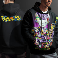 Dragon Ball Z Hoodie Frieza Coat Unique Personality Many Sizes For Men Boy Kid Clothes DBP-7 Black