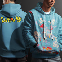 Dragon Ball Z Hoodie Goku Coat Unique Personality Many Sizes For Men Boy Kid Clothes DBP-13 Blue
