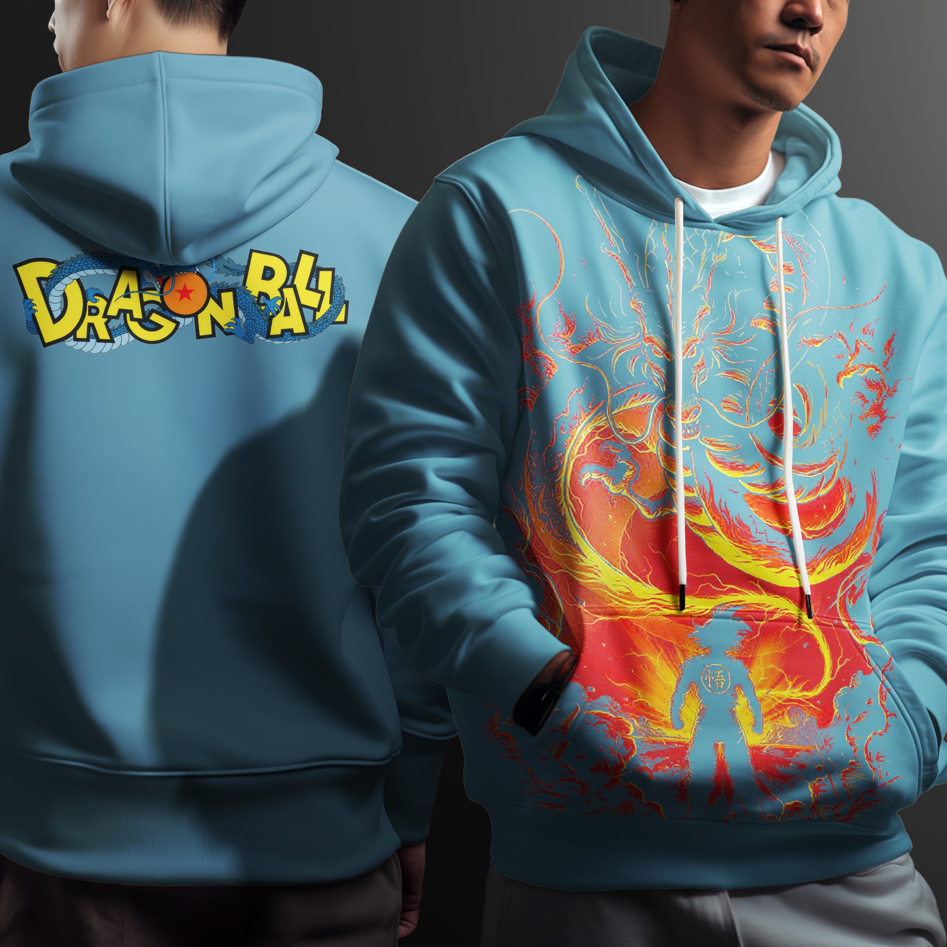Lusy Store Dragon Ball Z Hoodie Goku Coat Unique Personality Many Sizes For Men Boy Kid Clothes DBP-16 Hoodies &amp; Sweatshirts