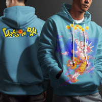 Dragon Ball Z Hoodie Goku Coat Unique Personality Many Sizes For Men Boy Kid Clothes DBP-18 Blue