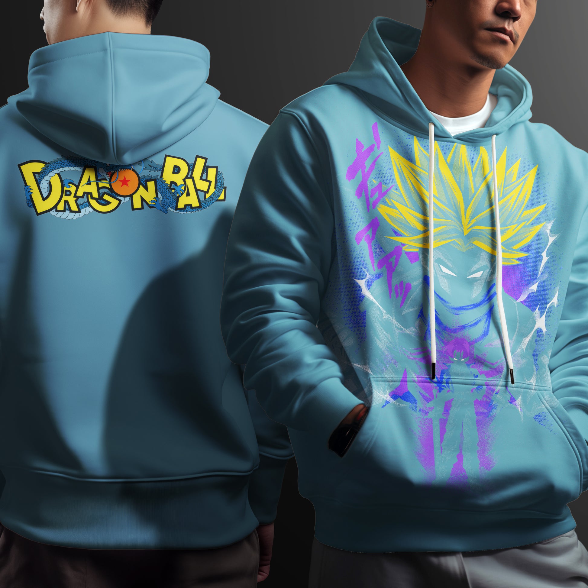 Lusy Store Dragon Ball Z Hoodie Trunks Coat Unique Personality Many Sizes For Men Boy Kid Clothes DBP-21 Hoodies &amp; Sweatshirts