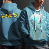 Dragon Ball Z Hoodie Vegeta Goku Coat Unique Personality Many Sizes For Men Boy Kid Clothes DBP-24 Blue