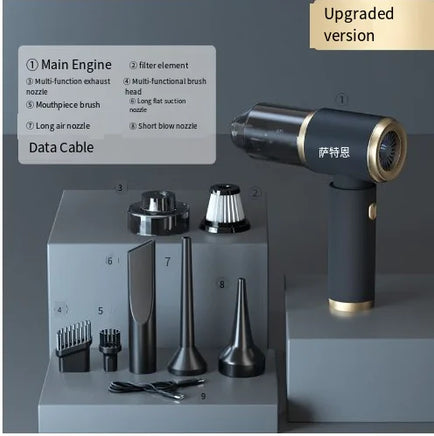 Handheld Vacuum Cleaner Black 3