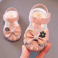 1-3Y Toddler Sandals Fashion Bowknot Pink 16 Insole 12cm