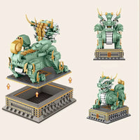 Lusy Store LLC Sacred Beast Kylin Building Blocks Toys