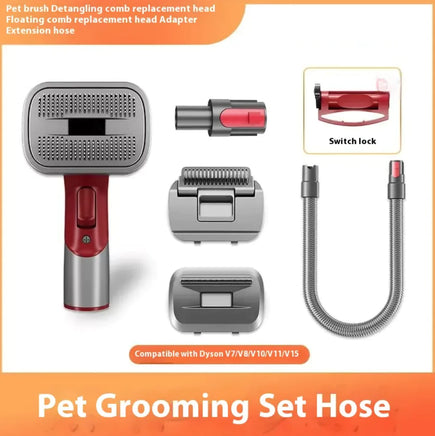 Full Series Pet Shaver Comb Suit with Hair Suction Head for Dogs and Cats Suit 1