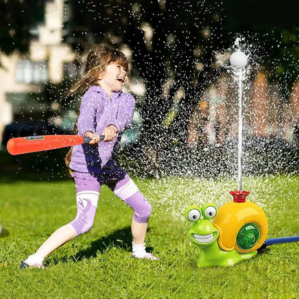 Cartoon snail sprinkler for boys and girls, summer garden lawn, water - spraying toys, fun pool party, backyard