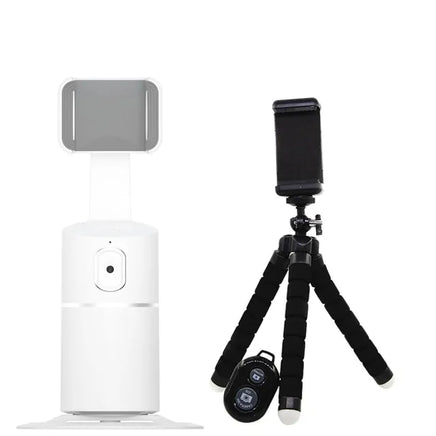 Auto Face Tracking Gimbal Stabilizer White With Black
