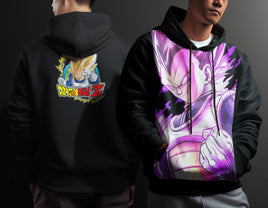 Dragon Ball Z Hoodie Vegeta Coat Unique Personality Many Sizes For Men Boy Kid Clothes Black
