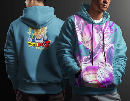 Dragon Ball Z Hoodie Vegeta Coat Unique Personality Many Sizes For Men Boy Kid Clothes DBP-1b Blue