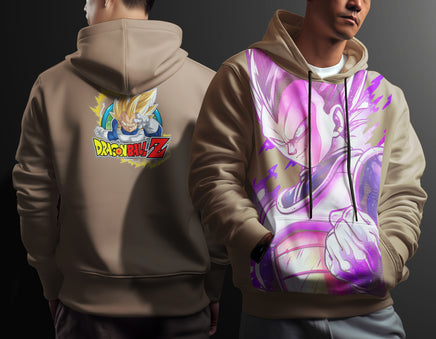 Dragon Ball Z Hoodie Vegeta Coat Unique Personality Many Sizes For Men Boy Kid Clothes Brown