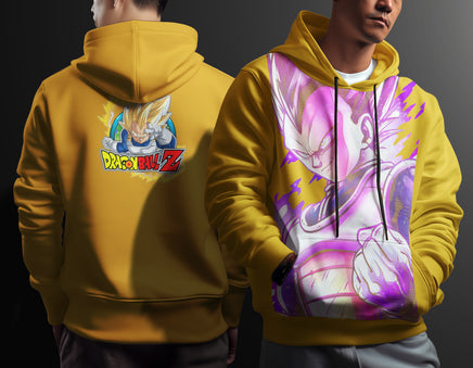 Dragon Ball Z Hoodie Vegeta Coat Unique Personality Many Sizes For Men Boy Kid Clothes Orange