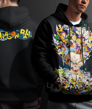 Lusy Store Dragon Ball Z Hoodie Gohan Coat Unique Personality Many Sizes For Men Boy Kid Clothes DBP-5 Hoodies & Sweatshirts