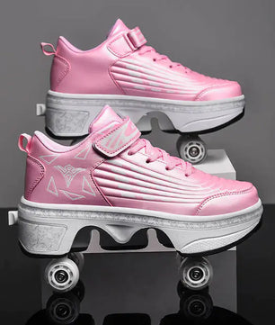 Casual Sneakers Walk Roller Skates