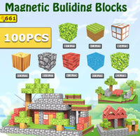 Lusy Store LLC DIY Magnetic Building Blocks Set for Kids, Ages 3+ Toys