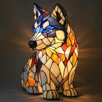Animal resin LED night light, a cute bedside lamp for living rooms and bedrooms. I