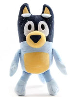 Plush Dog Toy Blue and Yellow 25cm Dad