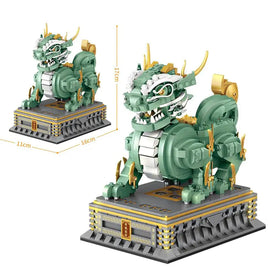 Lusy Store LLC Sacred Beast Kylin Building Blocks Toys