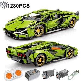 Lusy Store LLC Sports Car Building Blocks Toys