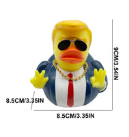 Lusy Store LLC Trump Rubber Duck Bath Toys: Squeaky Fun for Kids Toys