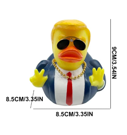 Lusy Store LLC Trump Rubber Duck Bath Toys: Squeaky Fun for Kids Toys
