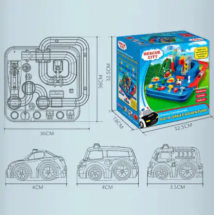 Lusy Store LLC Manual Car Adventure Track Toys Toys