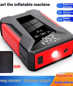 All-in-One 12V Emergency Car Power Bank & Inflatable Starter - Lusy Store LLC 