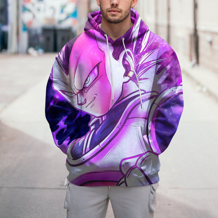 Dragon Ball Z Hoodie Colorful Vegeta Coat Unique Personality Many Sizes For Men Boy Kid Clothes DBP-1F Galaxy