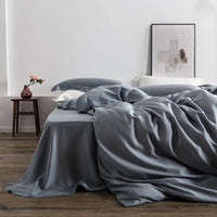 Liv-Esthete Romantic 100% Silk Bedding Set Mulberry Beauty Silk Bed Set Beauty Quilt Cover Pillowcase Double Queen King Sheet Lusy Store