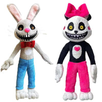 Mr. Hopp's Playhouse 2 Plush Toy Horror Game Plushie Mr Hopp Mr Stripes Miss Bo Stuffed Animal Tiger Rabbit Panda Fans Gift