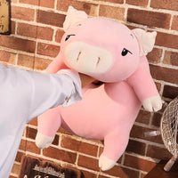 Lovely Soft Down Cotton Pig Plush Doll Stuffed Pink Pig Doll Baby Software Pillow Gift