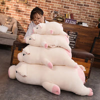Lovely Soft Down Cotton Pig Plush Doll Stuffed Pink Pig Doll Baby Software Pillow Gift