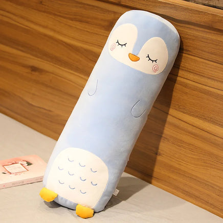 Dinosaur Pig Rabbit Bear Husky Duck Plush Toys Stuffed Soft Long Sleep Pillow Doll Cushion Kids Girls Gift Penguin