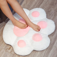Lusy Store LLC Paw Pillow Animal Seat Cushion Stuffed Plush Sofa Indoor Floor Home Chair Decor Winter Children Girls Gift Plush